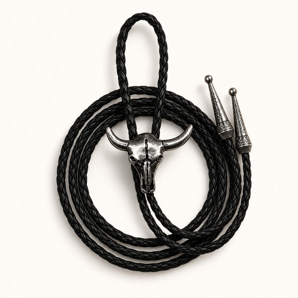 Longhorn Skull Bolo Tie