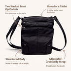 Large Travel Shoulder Bag: features and details