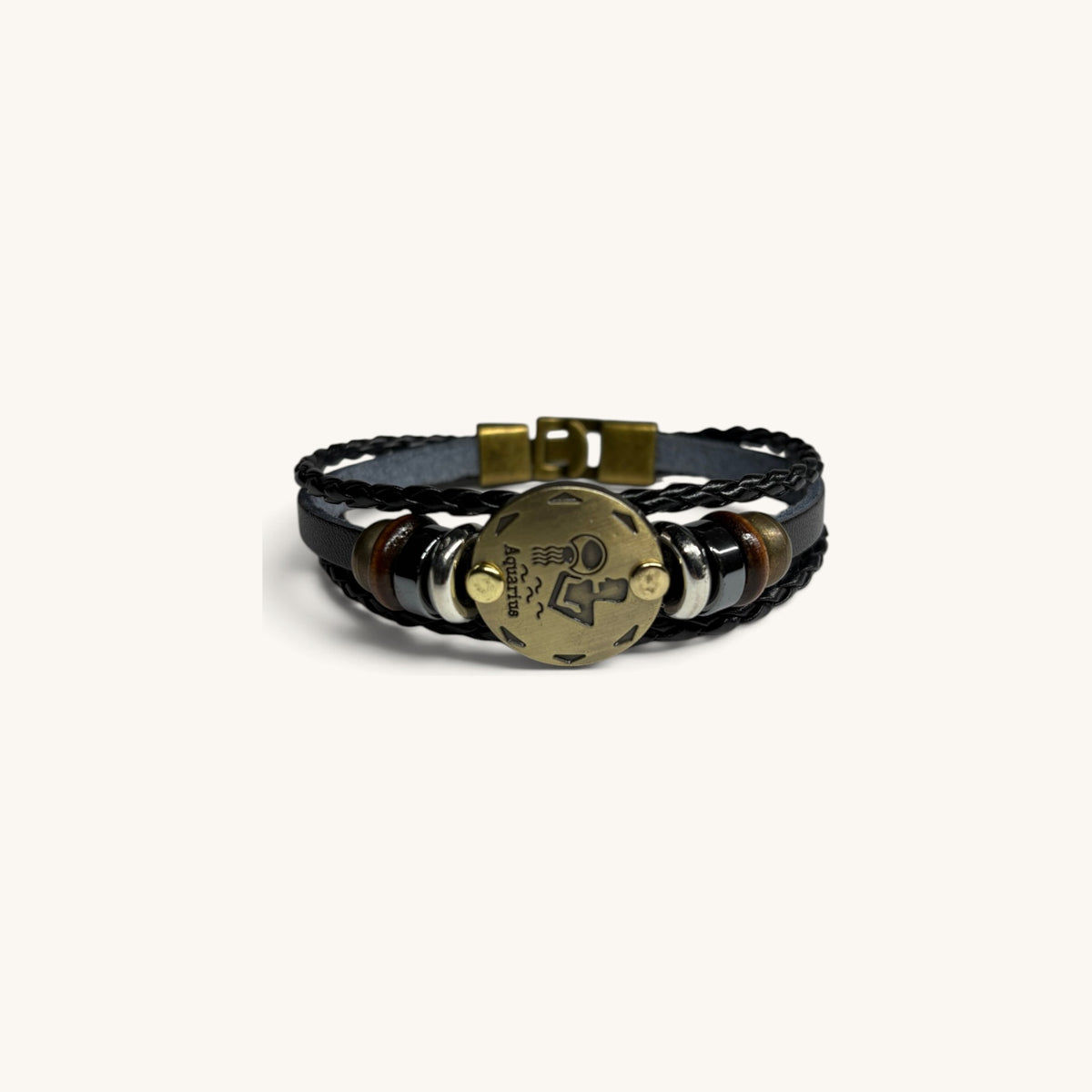 Zodiac Leather Bracelet