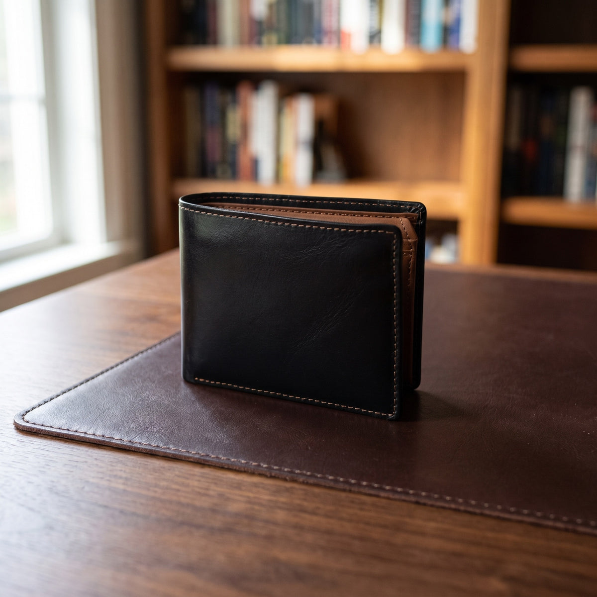 Top Flap in Black/Brown [Black/Brown]