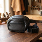 Concealed Carry Fanny Pack in Black, front [Black]