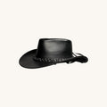 Black Braided Cowboy Hat