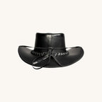 Black Braided Cowboy Hat