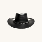 Black Braided Cowboy Hat