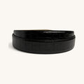 Croc Strap - Black Croc Strap