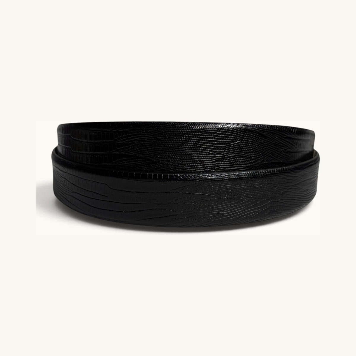 Lizard Strap - Black Lizard Strap