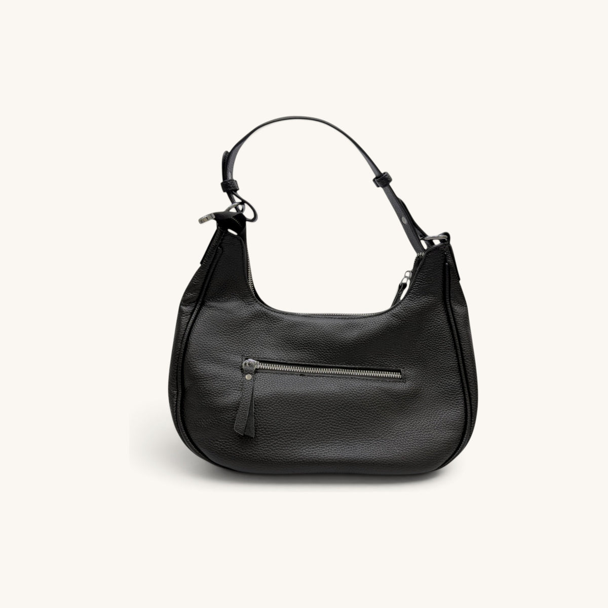 Zipper Purse - Black Purse 2 Back
