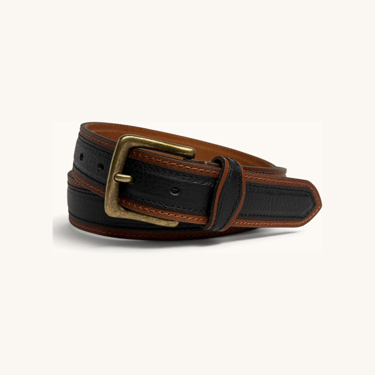 Two-Tone Belt - Black Two-Tone Belt