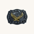 Soaring Eagle Buckle - Blue Steel Soaring Eagle Buckle
