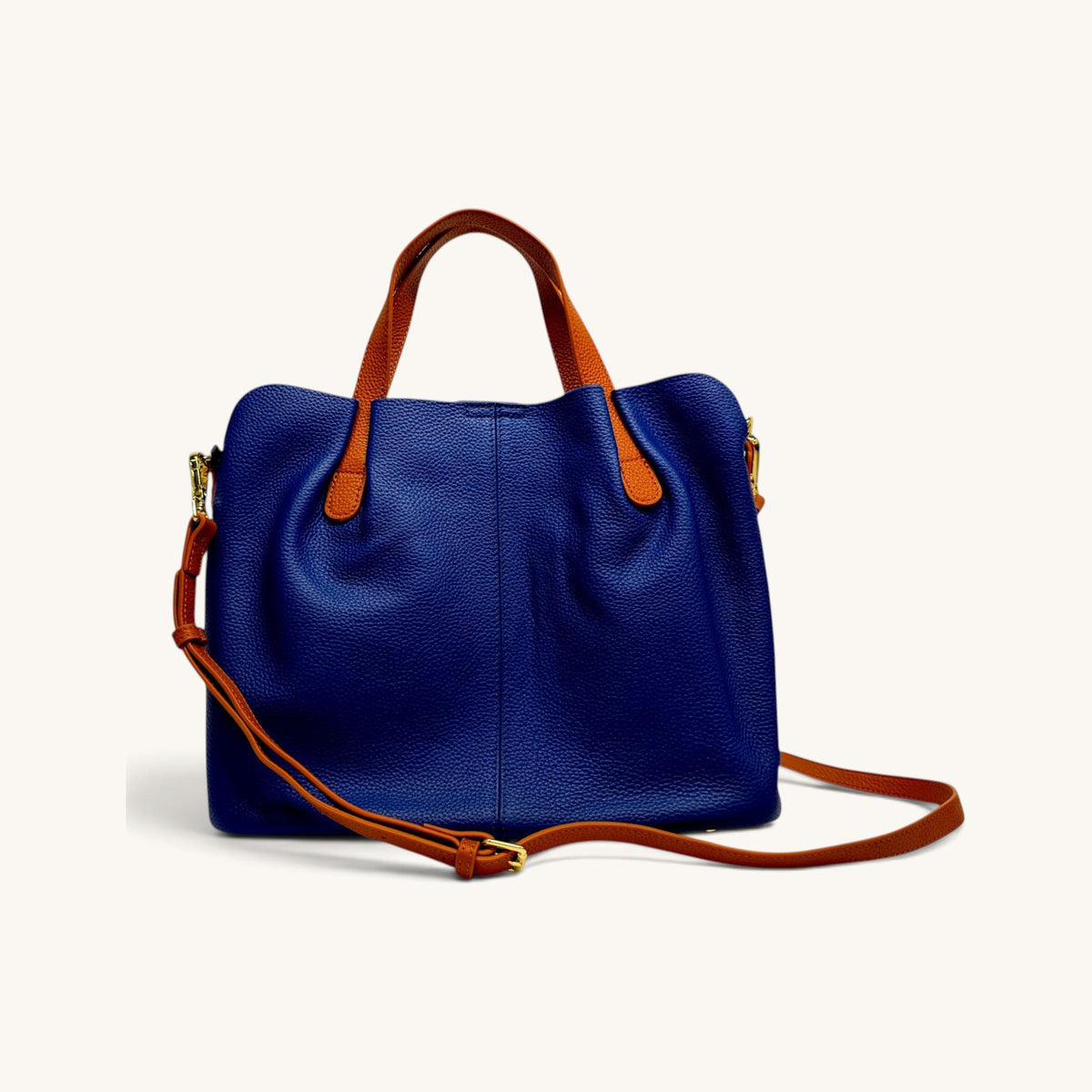 Tote Bag - Blue Tote With Strap