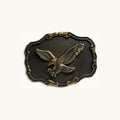 Eagle Scroll Buckle - Brass Eagle Scroll Buckle