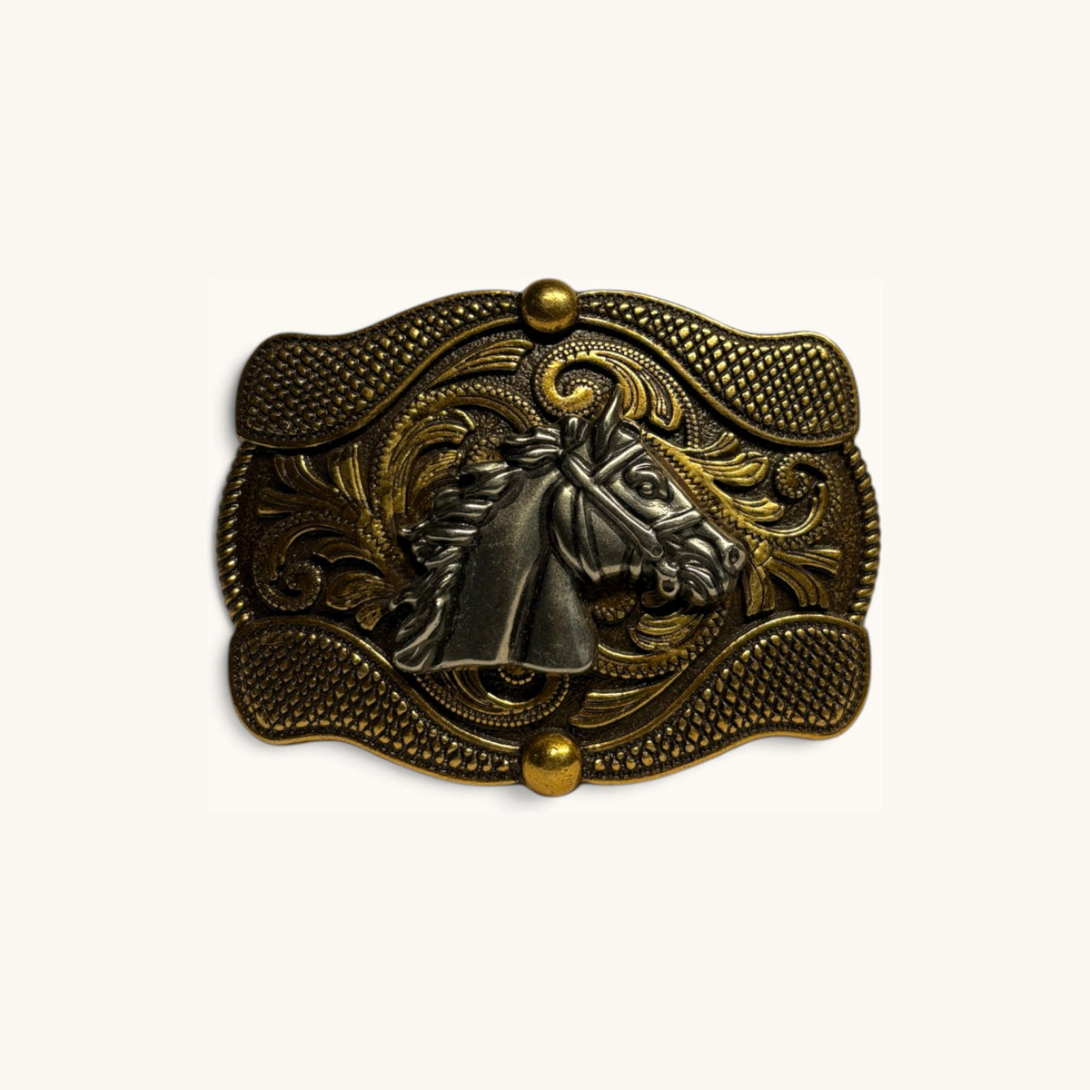 Horseshoe Buckle - Brass Horseshoe Buckle