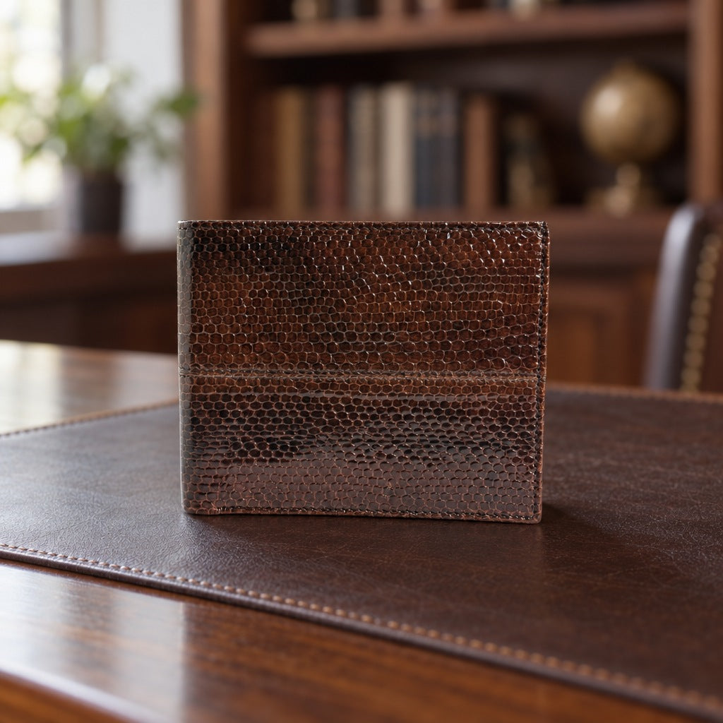 Python Billfold in Brown [Brown]