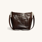 Large Shoulder Tote - Brown