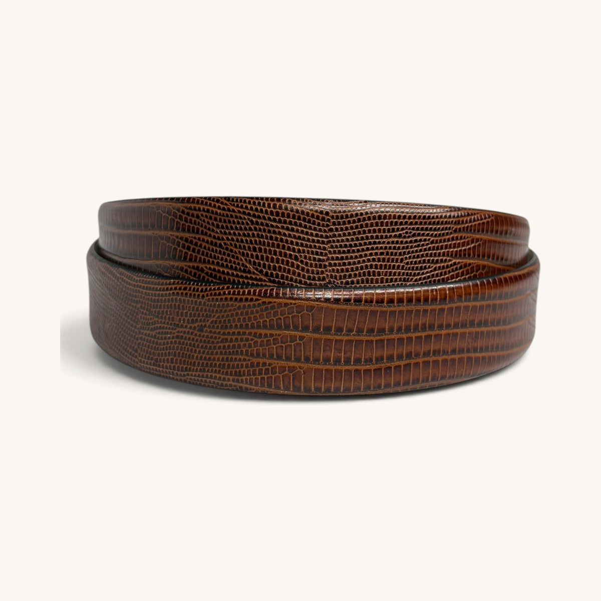 Lizard Strap - Cognac Lizard Strap