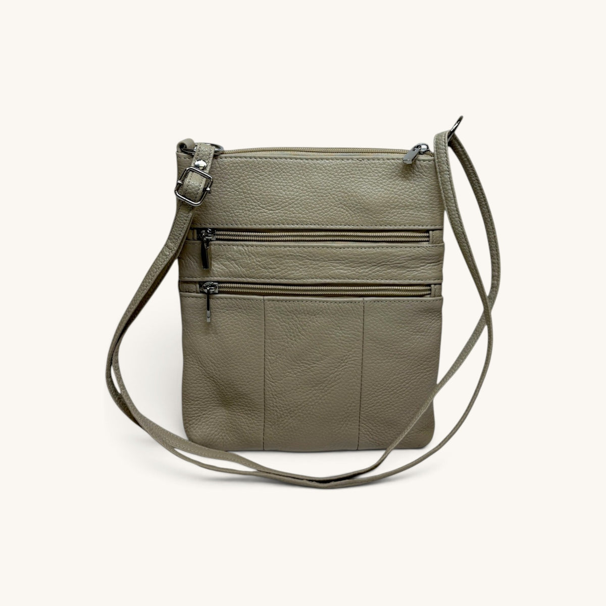 Medium Travel Bag - Cream TSB Back