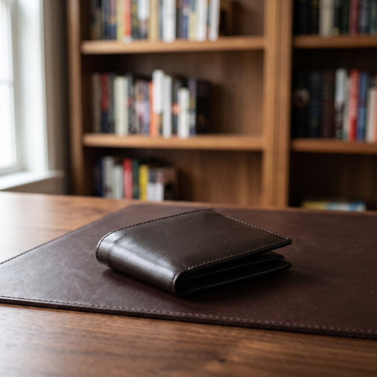 Double Top Flap in Dark Brown [Dark Brown]