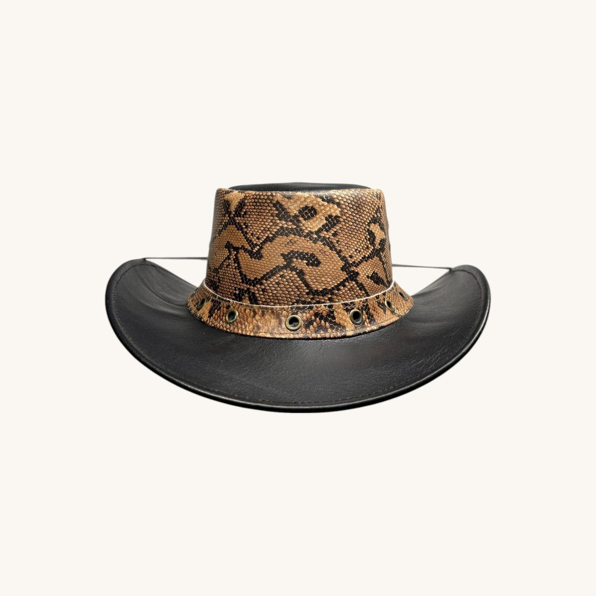 Embossed Snakeskin Cowboy Hat