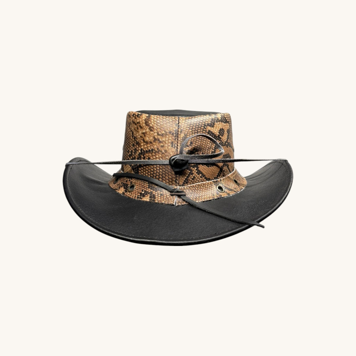 Embossed Snakeskin Cowboy Hat