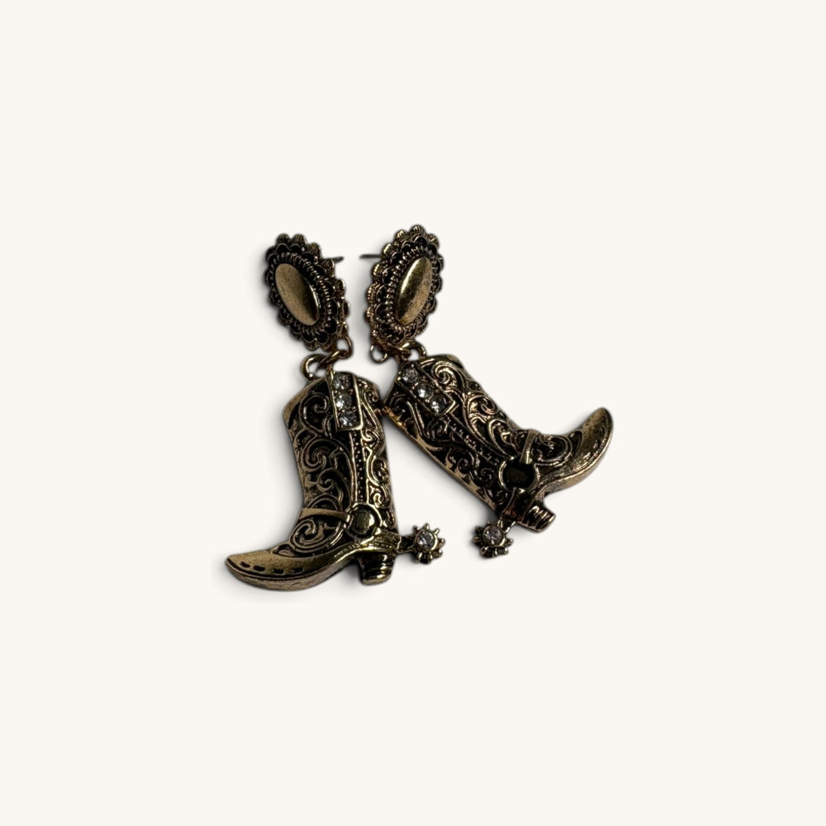 Concho and Boot Earrings