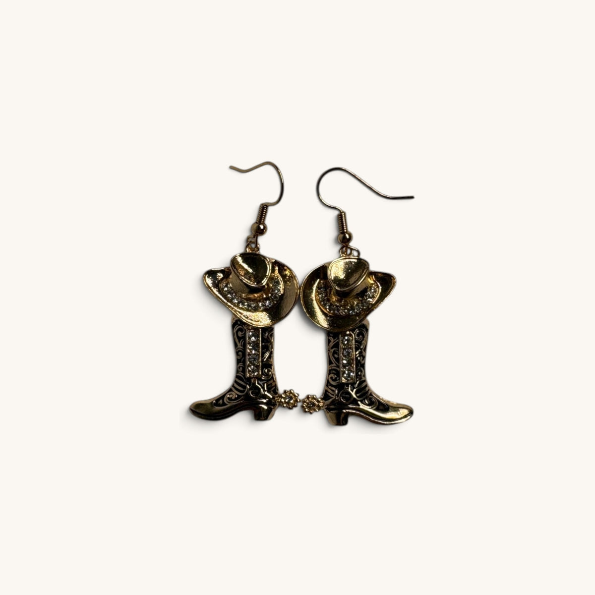 Hat and Boot Earrings