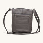 Large Travel Shoulder Bag - Gray LTSB Back