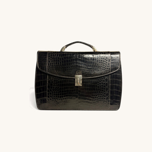 alligator briefcase - Executive Leather, Wellington FL