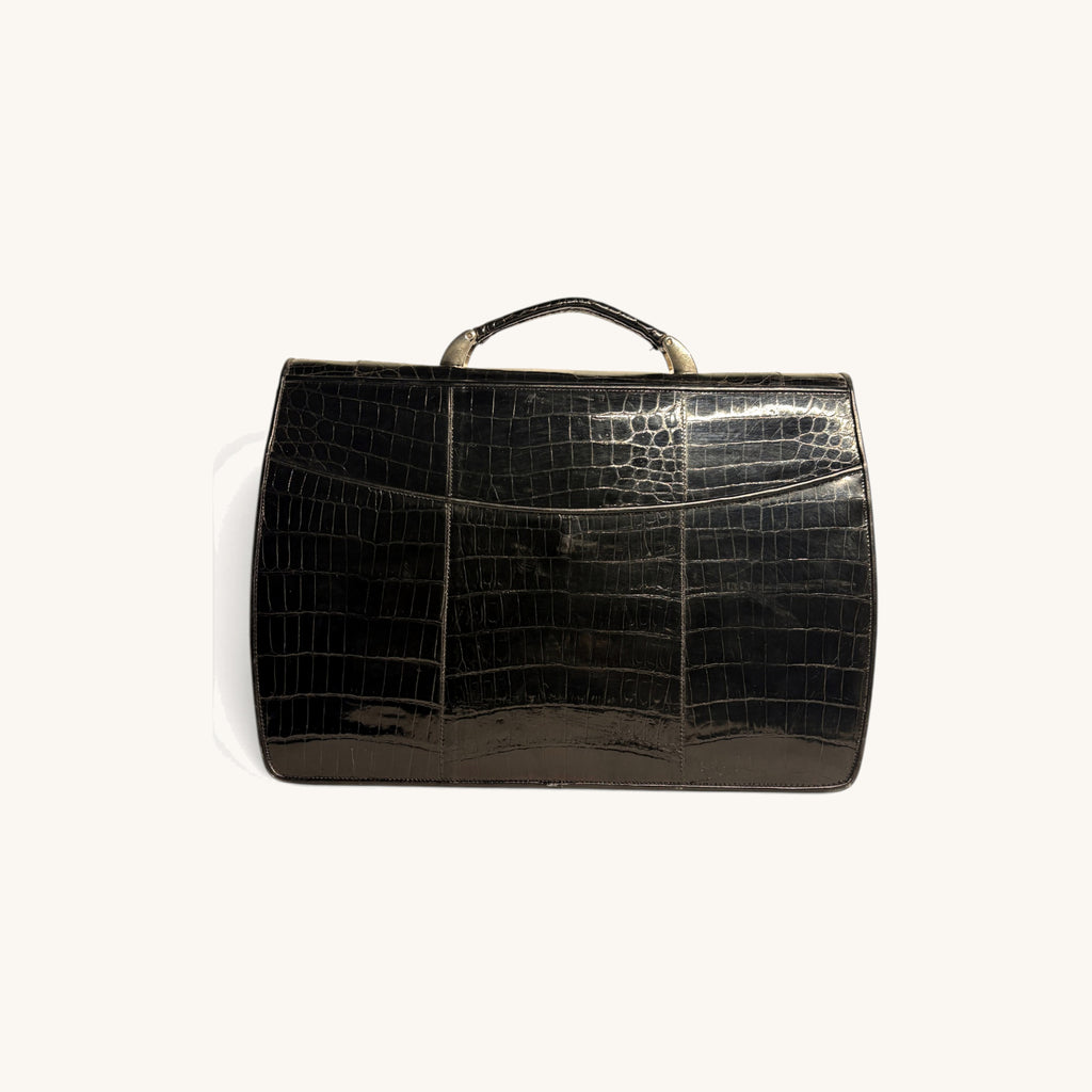 alligator briefcase - Executive Leather, Wellington FL