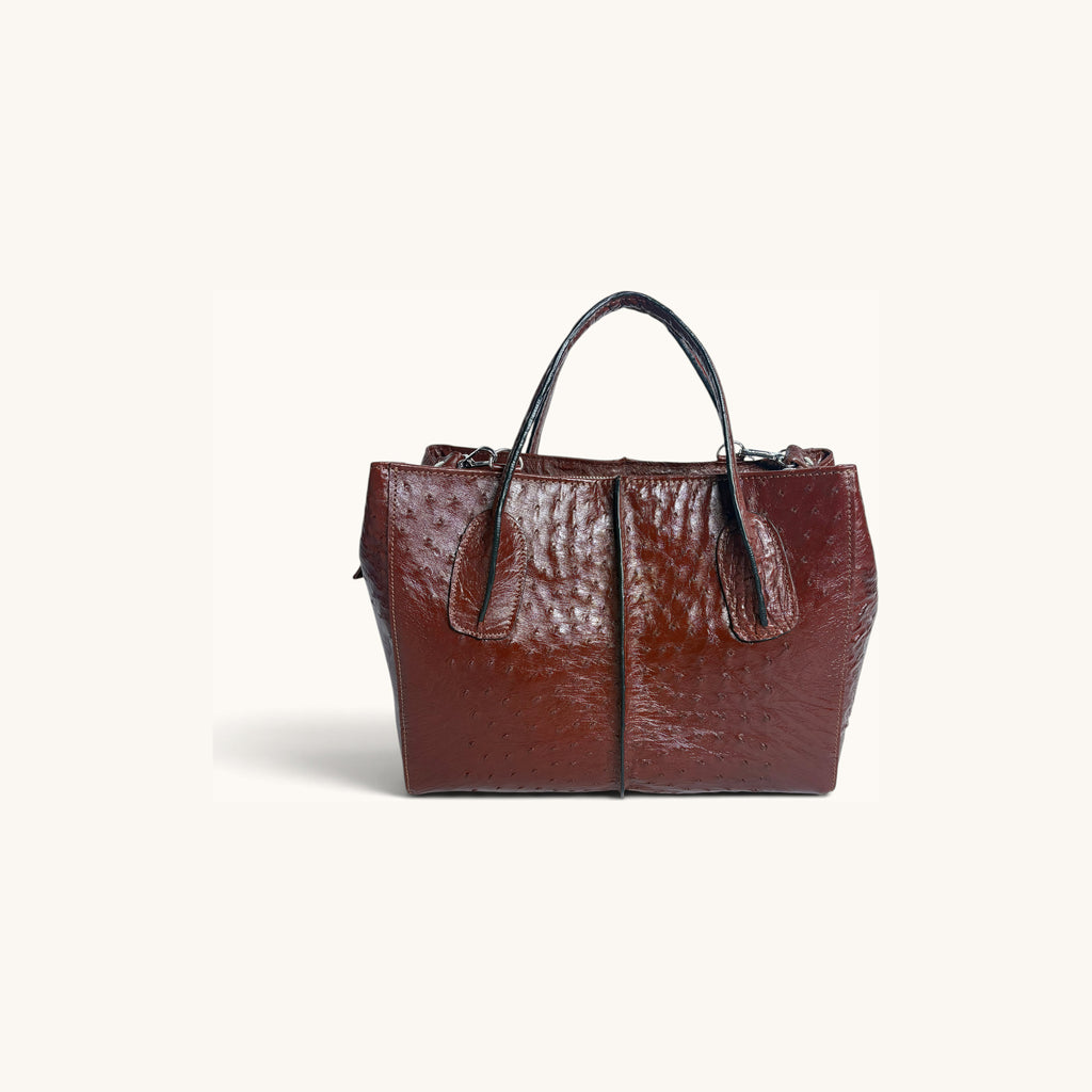 ostrich tote - Executive Leather, Wellington FL