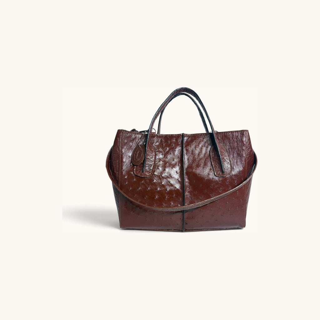 ostrich tote - Executive Leather, Wellington FL