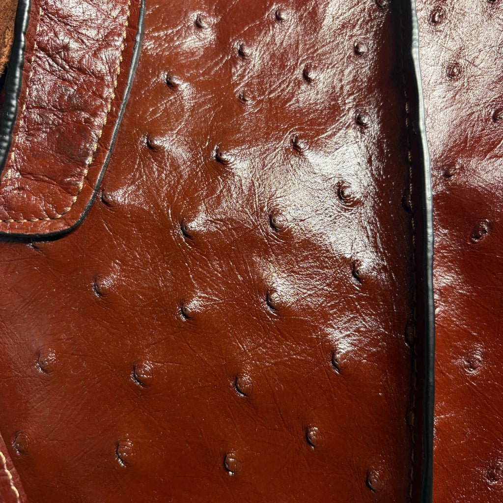 ostrich tote - Executive Leather, Wellington FL