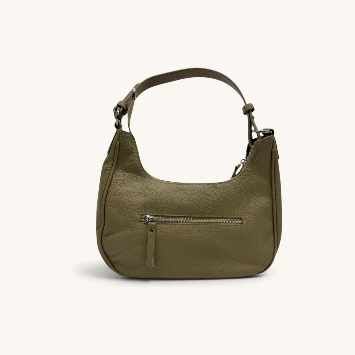 Zipper Purse - Khaki Purse 2