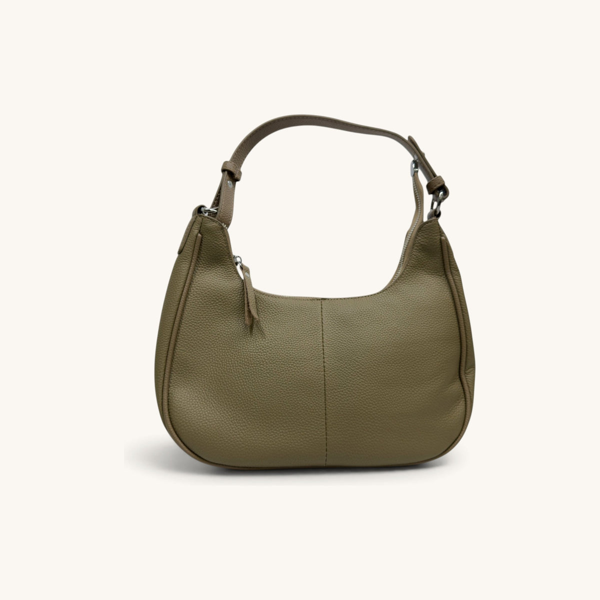 Zipper Purse - Khaki Purse 2 Back