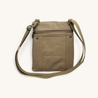Travel Shoulder Bag - Khaki TSB Back