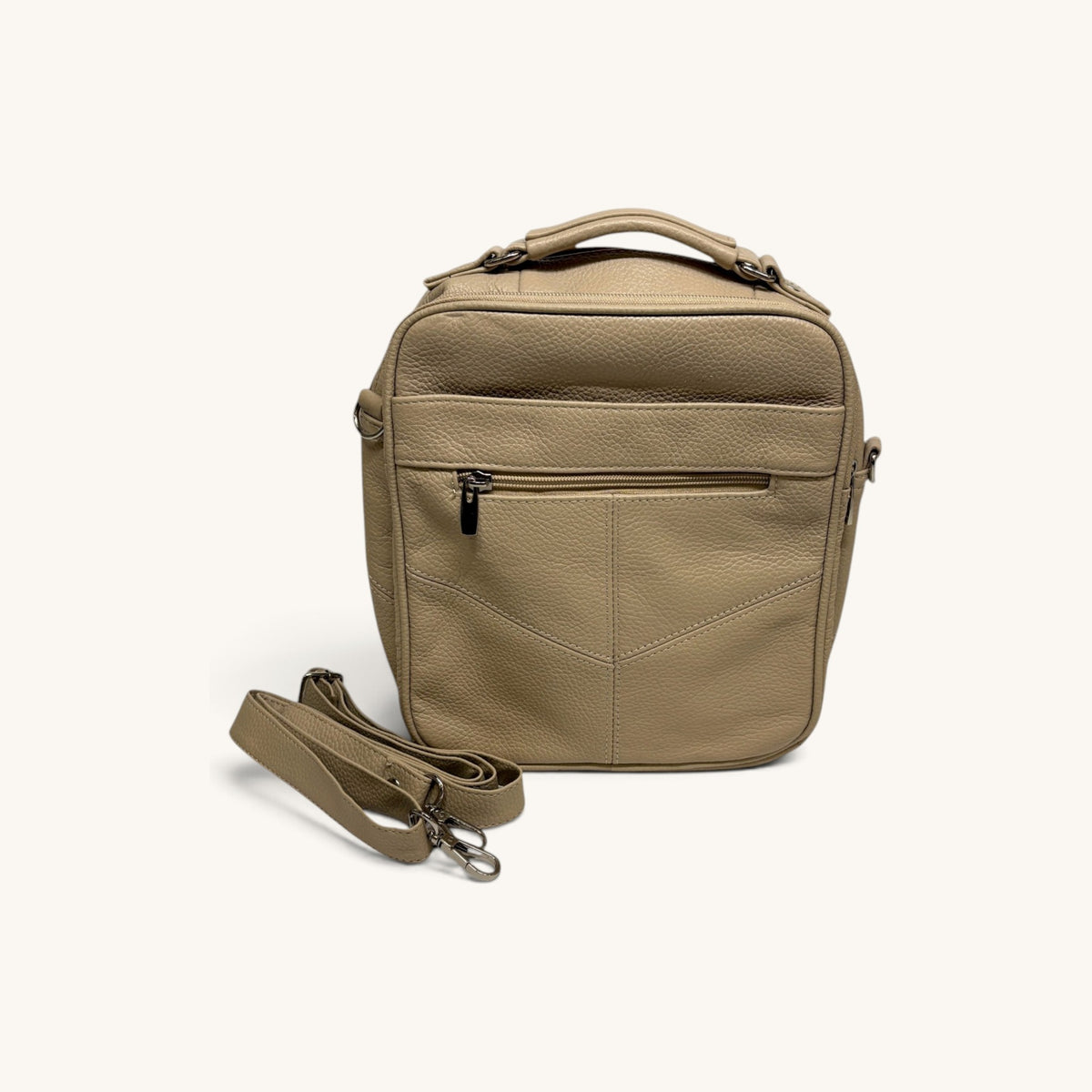 XL Shoulder Bag - Khaki XLSB Back
