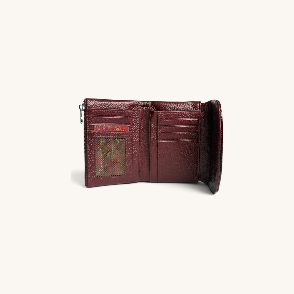 Croc-Embossed Clutch