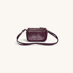Small Travel Purse - Maroon STP Back