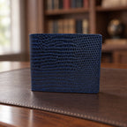 Lizard Bifold in Navy [Navy]