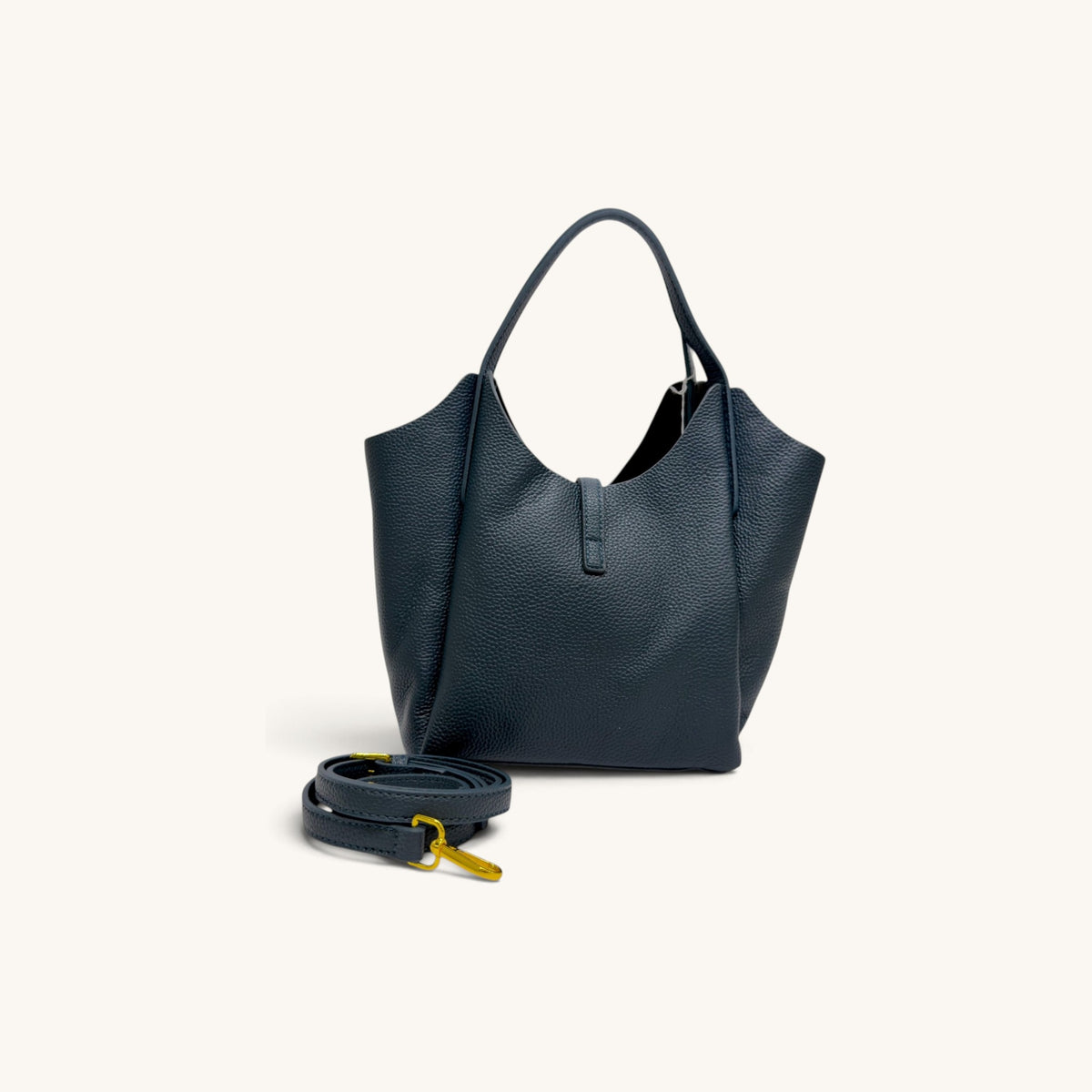 Snap Purse - Navy Purse Snap Back