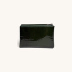 Croc-Embossed Clutch