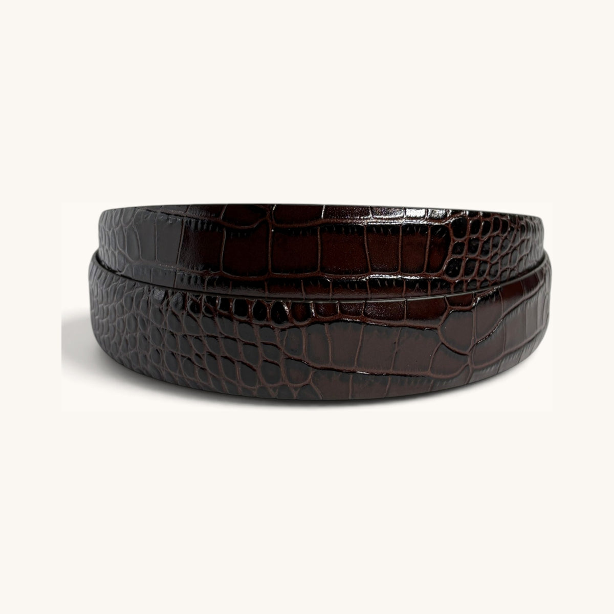 Croc Strap - Oxblood Croc Strap