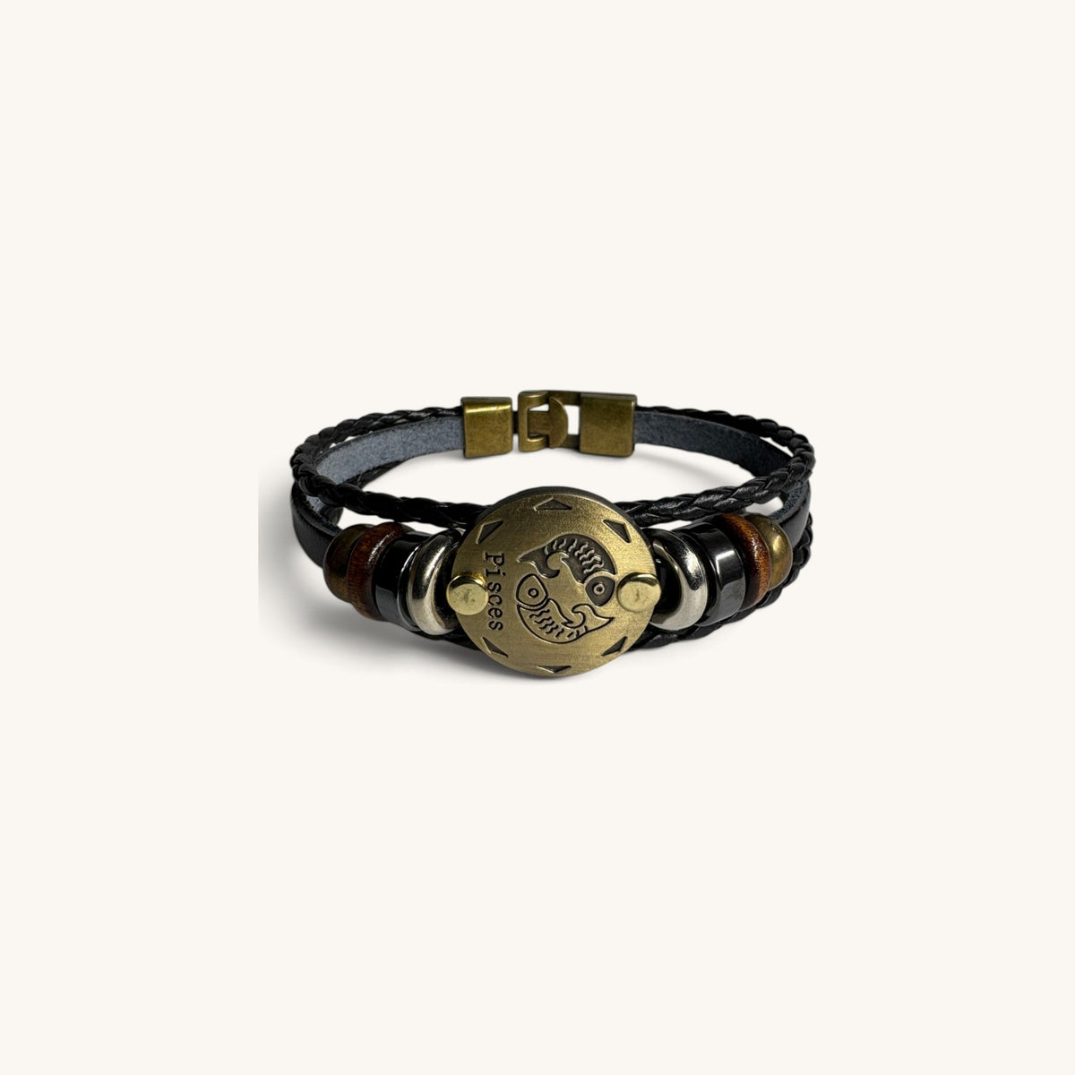 Zodiac Leather Bracelet