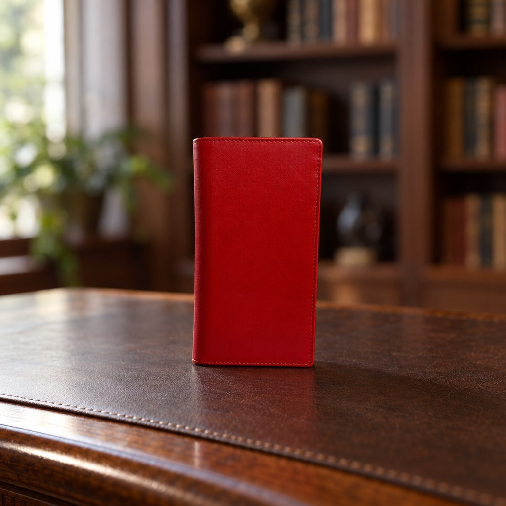 Breast Pocket Wallet in Red [Red]