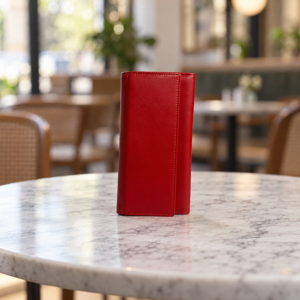 Clutch Wallet in Red [Red]