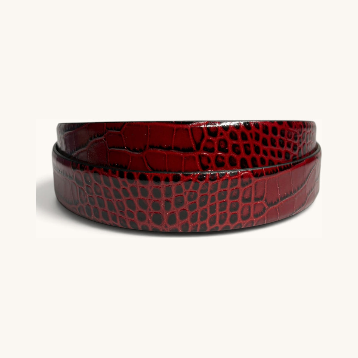 Croc Strap - Red Croc Strap