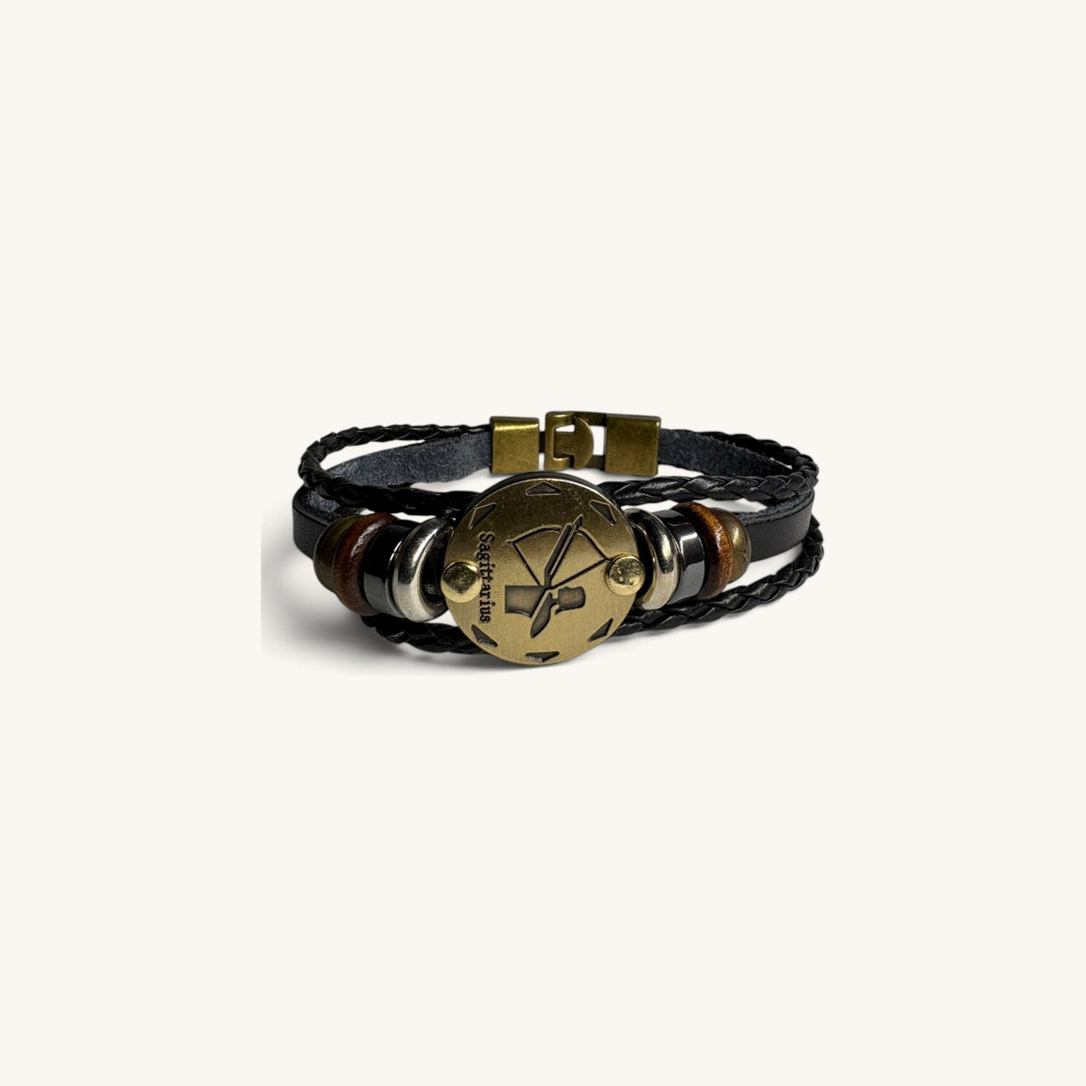 Zodiac Leather Bracelet