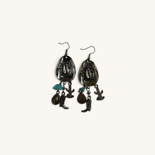 Cactus Charm Earrings