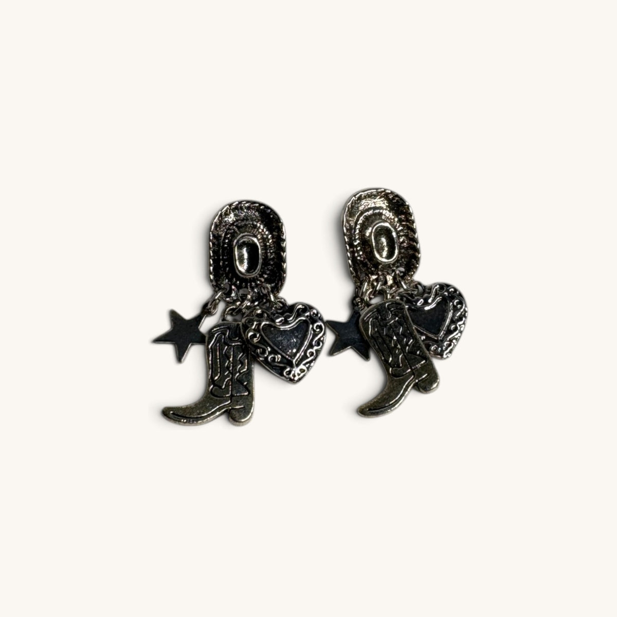 Charm Cluster Earrings