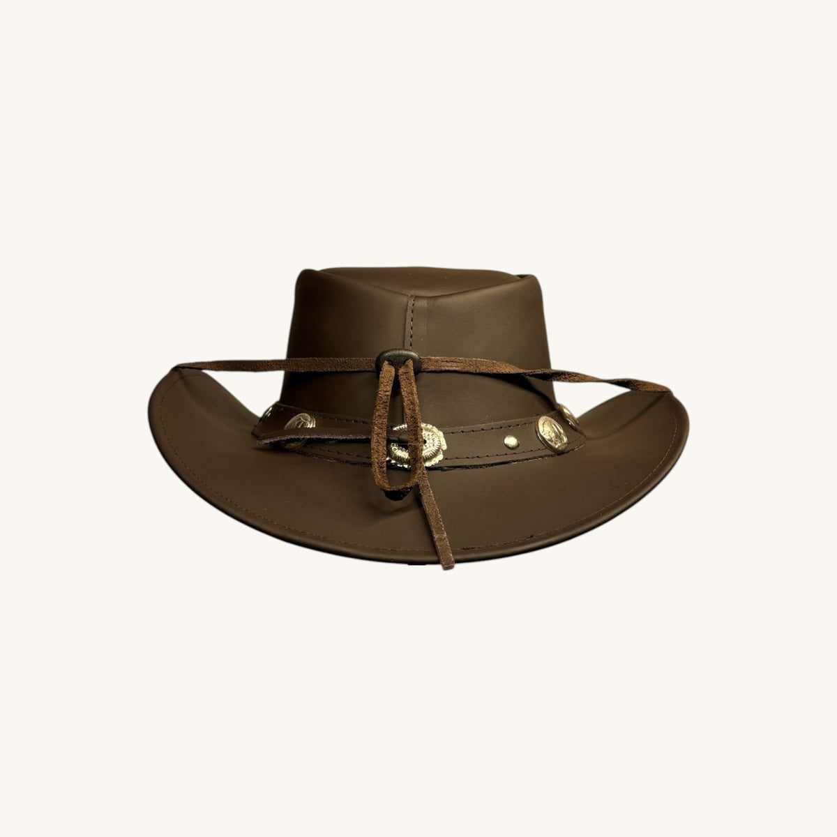 Silver Concho Cowboy Hat