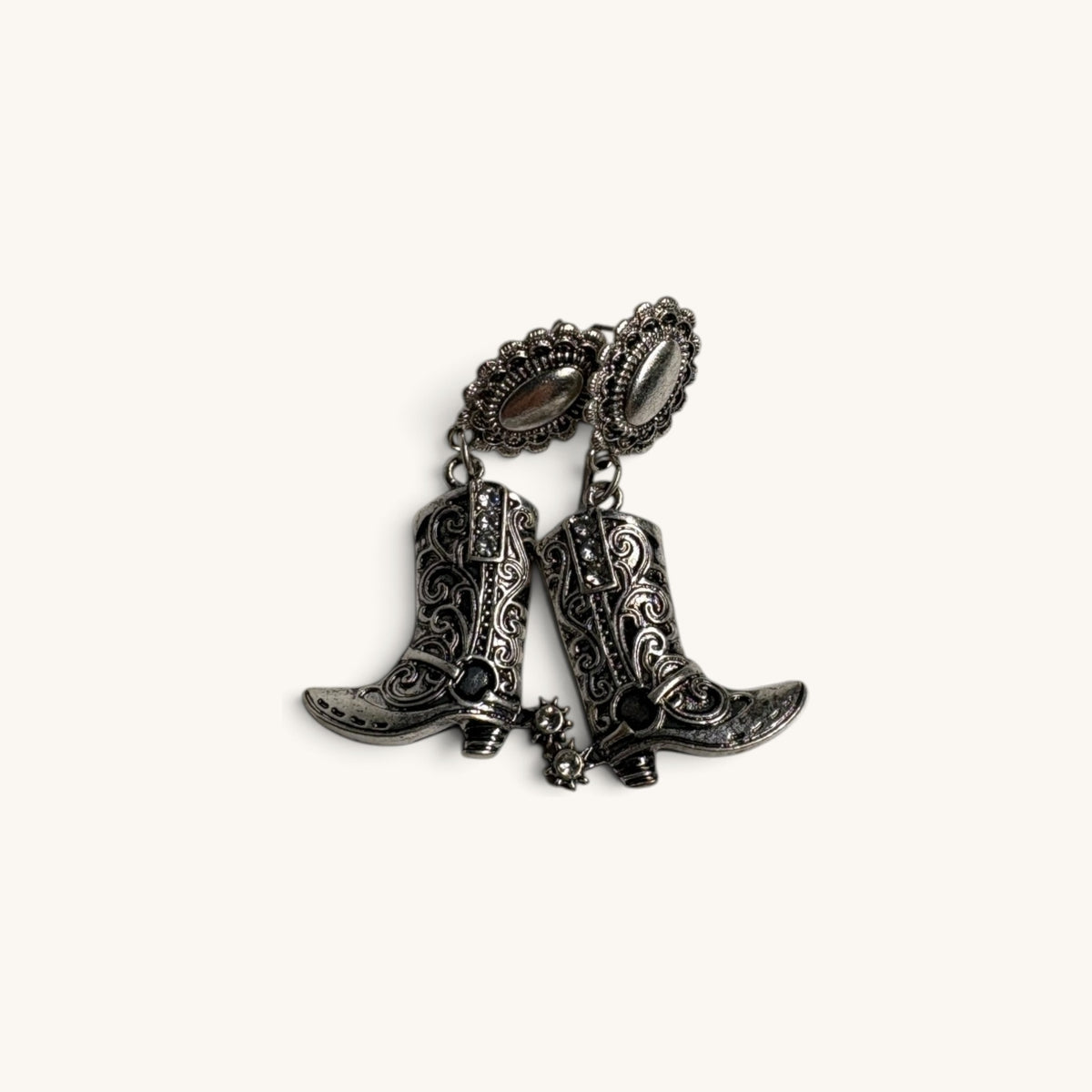 Concho and Boot Earrings